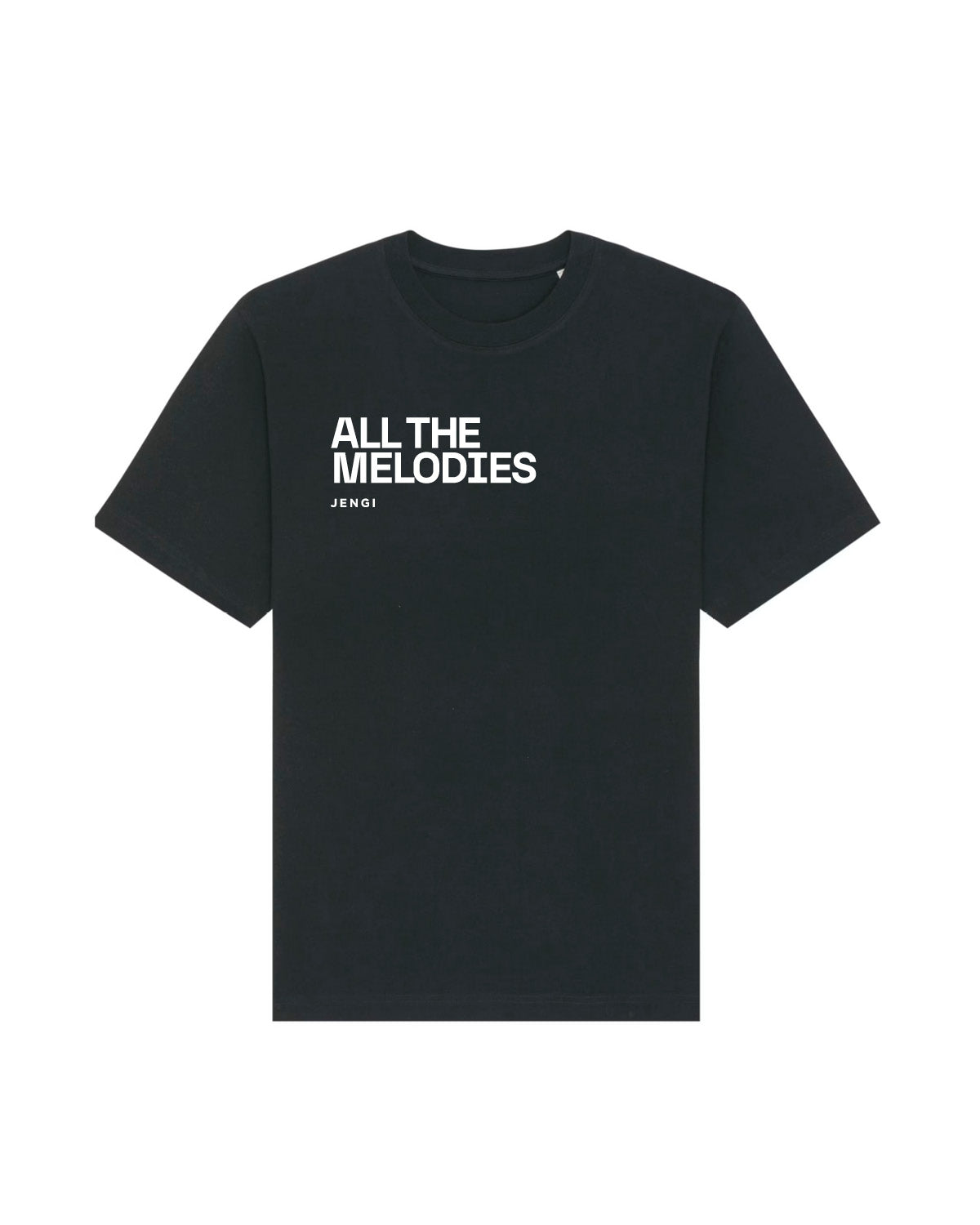 T-Shirt "ALL THE MELODIES" Black