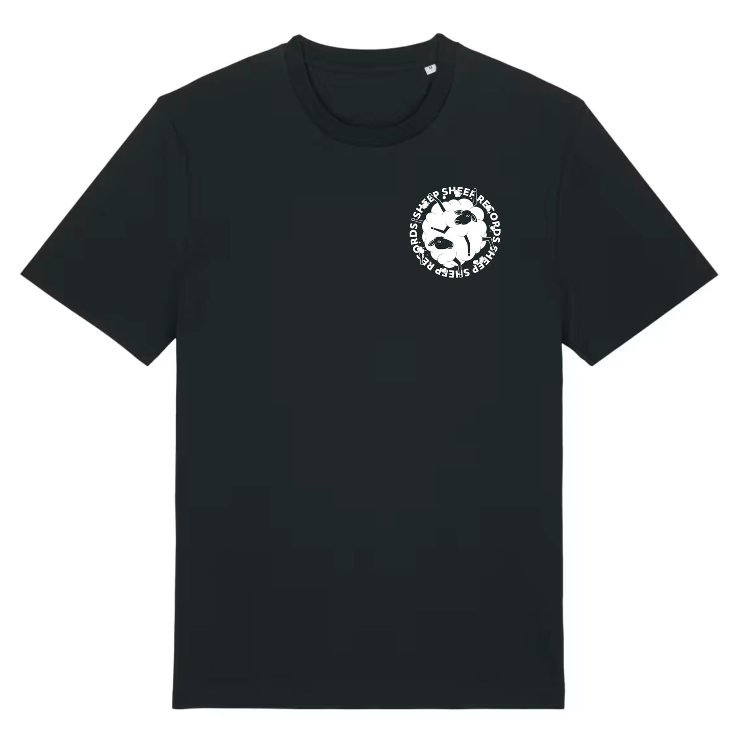 T-Shirt "SheepSheep Records" Black | Front Print Only
